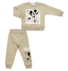 Спортивний костюм дитячий Smile флісовий (23197-104G-green)