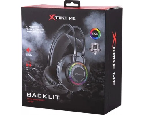 Навушники Xtrike ME GH-509 RGB Black (GH-509)