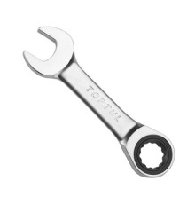 Ключ Toptul комбінований з тріскачкою укорочений 10мм (AOAB1010)