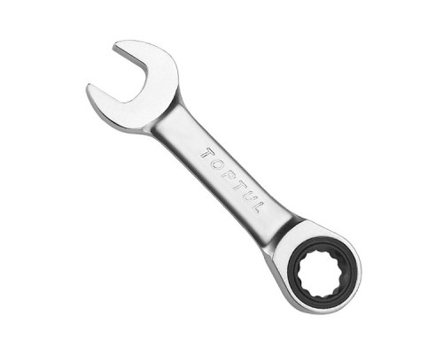 Ключ Toptul комбінований з тріскачкою укорочений 10мм (AOAB1010)