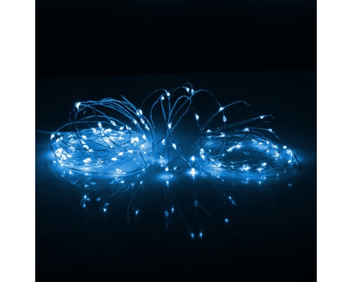 Гірлянда YES! Fun Нитка на мідному дроті 100 LED Холодно-біла 10 м Статична USB (975036)
