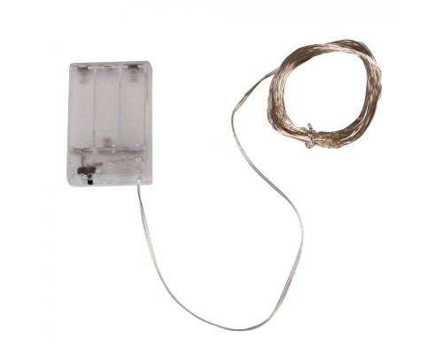 Гірлянда YES! Fun Пучок на мідному дроті 50 LED Різнокольорова 1 м Статична На батарейках (975014)