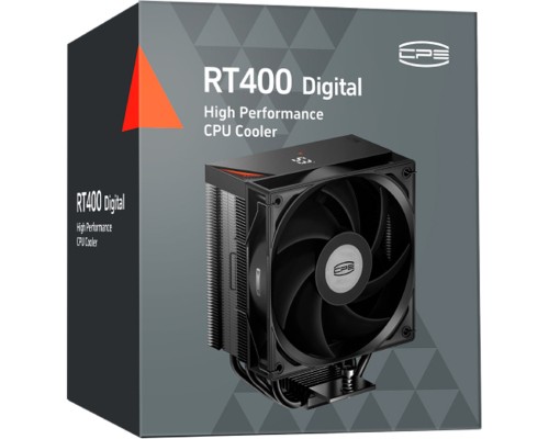 Кулер до процесора PcCooler RT400 Digital BK