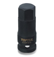 Головка торцева Toptul ударна HEX 1/2