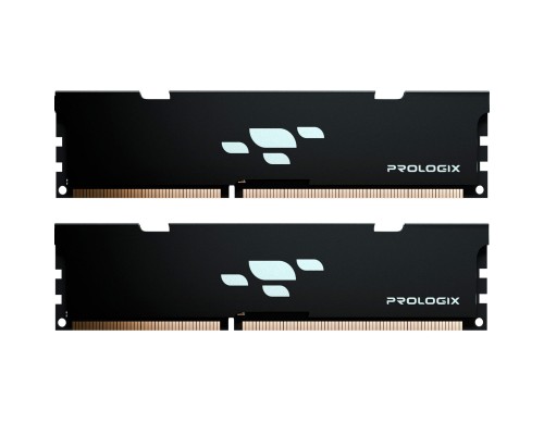 Модуль пам'яті для комп'ютера DDR5 32GB (2x16GB) 5600 MHz Black Prologix (PRO32GB5600B5K)