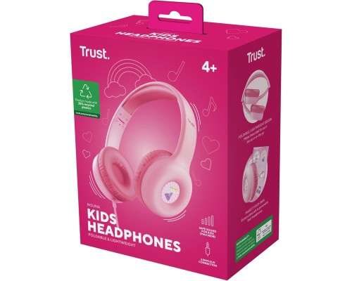 Навушники Trust Nouna Pink (25277)