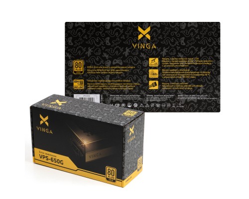 Блок живлення Vinga 650W (VPS-650G)
