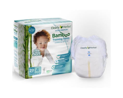 Підгузки Clearly Herbal Bamboo, розмір 4 (9-15 кг), 20 шт. (1124) Підгузки Clearly Herbal Bamboo, розмір 4 (9-15 кг), 20 шт. (1124)