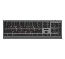 Клавіатура Maxxter KBW-01G-UA Wireless UA Gray (KBW-01G-UA)
