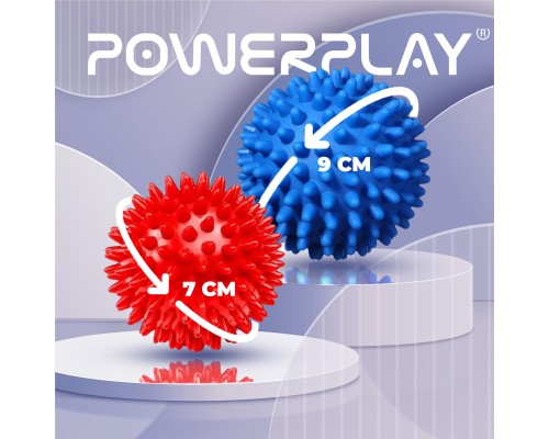 Масажний м'яч PowerPlay PP-4341 Massage Ball набір 2 шт (PP_4341)