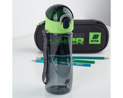 Поїльник-непроливайка Kite 530 мл, сіра (K25-400-2)