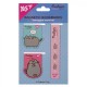 Закладки для книг Yes магнітні Pusheen 3 шт (708350)