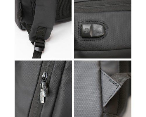 Рюкзак туристичний NikiBo Essential 16л чорний (30011205-01)