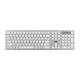 Клавіатура 2E KS270 109key Wireless UA Silver/White (2E-KS270WBWH_UA)