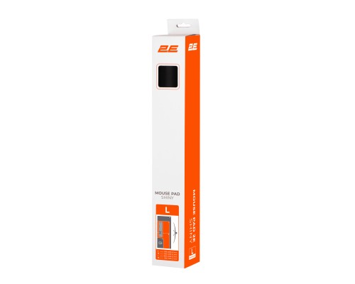 Килимок для мишки 2E Shiny L Black (2E-PAD-L-SHINY-BLACK)