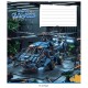 Зошит Школярик Iron garage 18 аркушів клітинка (018-3513K)