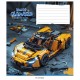 Зошит Школярик Iron garage 18 аркушів клітинка (018-3513K)