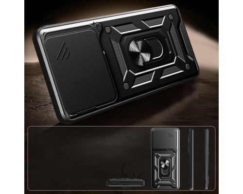 Чохол до мобільного телефона BeCover Military ZTE Blade A35 Black (713549)