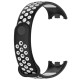 Ремінець до фітнес браслета BeCover Vents Style для Xiaomi Mi Smart Band 10 Black-White (713630)