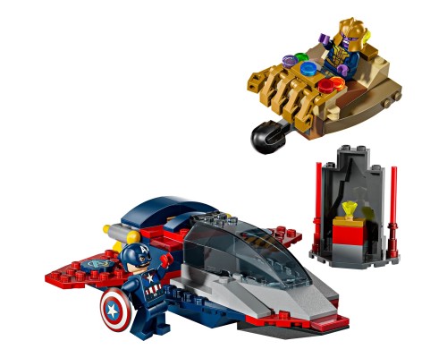 Конструктор LEGO Super Heroes Капітан Америка проти Таноса (76319)