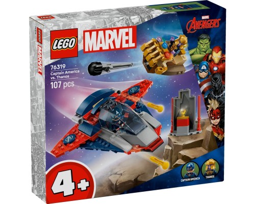 Конструктор LEGO Super Heroes Капітан Америка проти Таноса (76319)