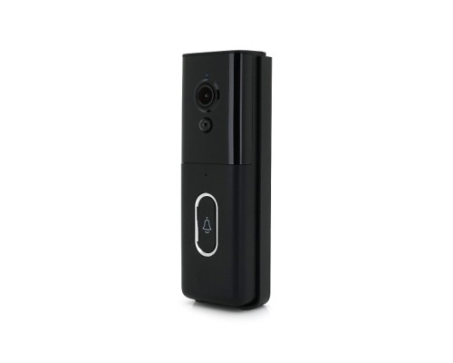 Дверний дзвінок YOSO Wi-Fi video 2MP battery -18650 SD card black (DoorVision-WIFI-02-2)