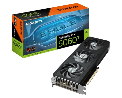 Відеокарта GIGABYTE GeForce RTX5060Ti 16Gb EAGLE MAX OC (GV-N506TEAGLEMAX OC-16GD)
