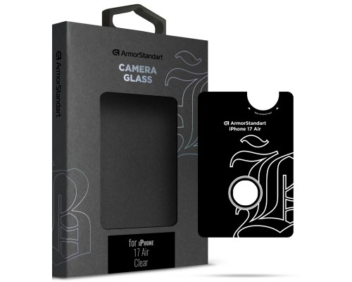 Скло захисне Armorstandart for Camera Supreme BI Apple iPhone 17 Air Transparent (ARM86452)