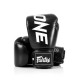 Боксерські рукавички Fairtex BGV1-ONE (натуральна шкіра) Black 10 унцій (бинти в комплекті) (BGV1-ONE_10oz_Black)