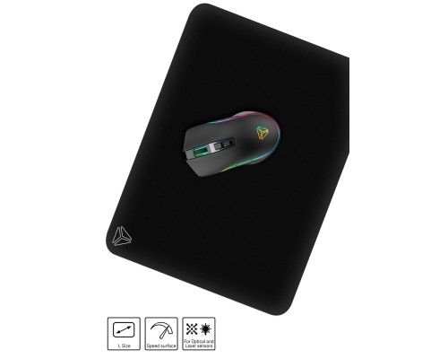 Килимок для мишки YENKEE YPM 47 Speed Top L Black (45015888)