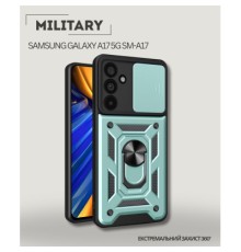 Чохол до мобільного телефона BeCover Military Samsung Galaxy A17 5G SM-A17 Dark Green (713903)