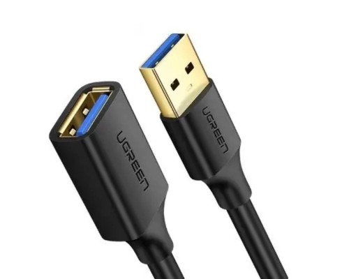 Дата кабель USB 3.0 AM/AF 1.0m US129 black Ugreen (10368)