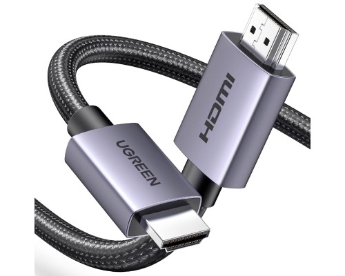 Кабель мультимедійний HDMI M to HDMI M 2.0m V2.0 4K60Hz HD153 black Ugreen (25299)