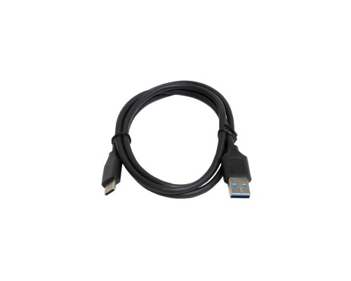 Дата кабель USB 3.0 AM to USB-C 1.0m black Patron (CAB-PN-USB3-TYPEC-1M)
