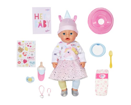 Пупс Zapf Baby Born – Емма-Єдиноріг 43 см (836668)