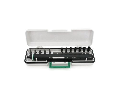 Викрутка акумуляторна Bakku BK-3331 з реверсом, 20 насадок, Box (BK-3331)