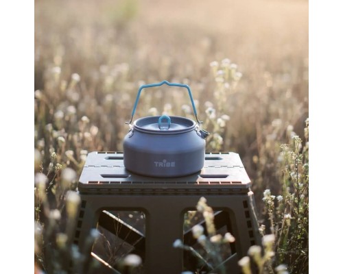 Чайник туристичний Tribe Kettle Alu 1 л алюмінієвий (T-FI-0013-grey)