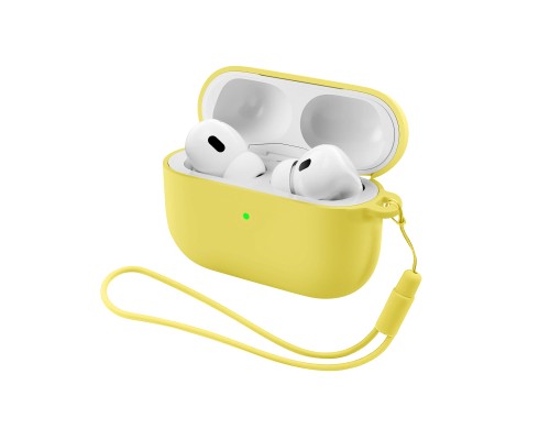 Чохол для навушників Armorstandart Silicone Case для Apple Airpods Pro 3 Yellow (ARM88303)