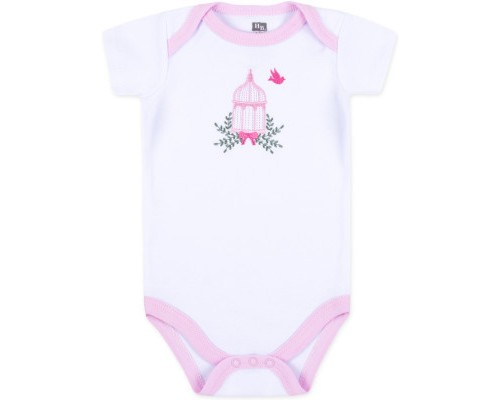Боді дитяче Luvable Friends 5 шт з короткими рукавами для дівчаток (50638.0-3) Боді дитяче Luvable Friends 5 шт з короткими рукавами для дівчаток (50638.0-3)