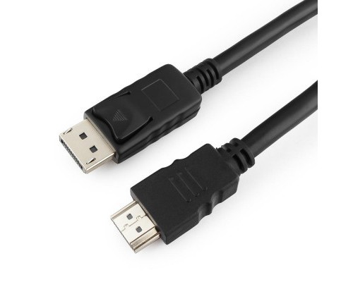 Кабель мультимедійний Display Port to HDMI 5.0m Cablexpert (CC-DP-HDMI-5M) 