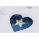 Футболка дитяча Breeze з серцем перевертишем (9287-116G-blue)