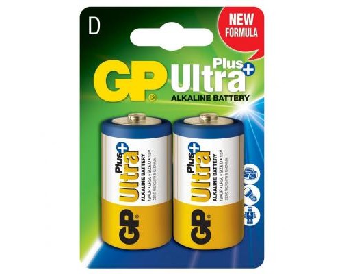 Батарейка Gp D Ultra Plus LR20 * 2 (13AUP-U2 / 4891199100369) 