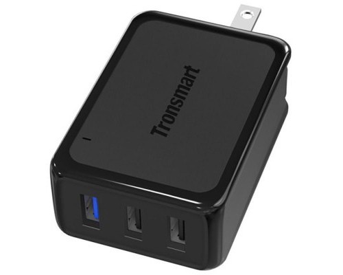 Зарядний пристрій Tronsmart W3PTA 42W Quick Charge 3.0 USB Wall Charger Black (210778)