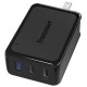 Зарядний пристрій Tronsmart W3PTA 42W Quick Charge 3.0 USB Wall Charger Black (210778)