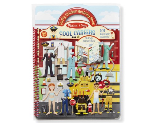 Набір для творчості Melissa&Doug Об'ємні багаторазові наліпки Професії (MD9426)