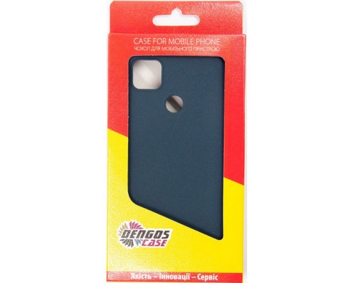 Чохол до мобільного телефона Dengos Carbon Xiaomi Redmi 9C, blue (DG-TPU-CRBN-89) (DG-TPU-CRBN-89)