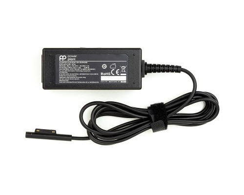 Блок живлення до ноутбуку PowerPlant MICROSOFT 220V, 15V 24W 1.6A (MS4) (MI24CMS4)