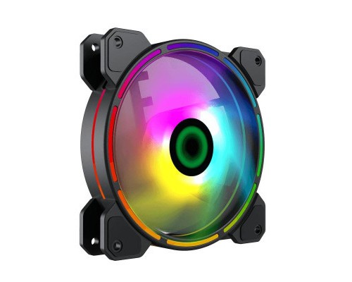 Кулер до корпусу Gamemax FN-12Rainbow-D