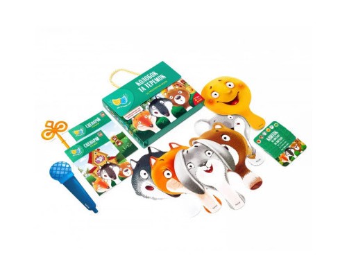 Розвиваюча іграшка Vladi Toys Мій перший театр Колобок, Теремок, укр (VT1804-22)