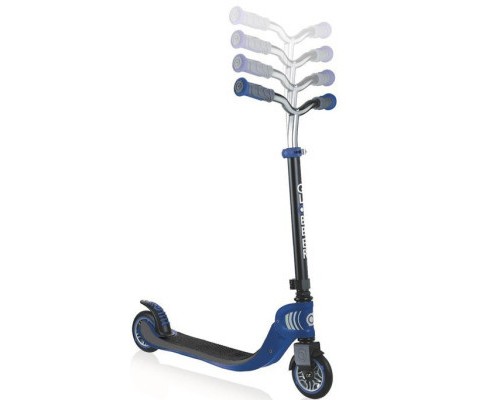Самокат Globber Flow Foldable 125 чорно-синій (473-100)